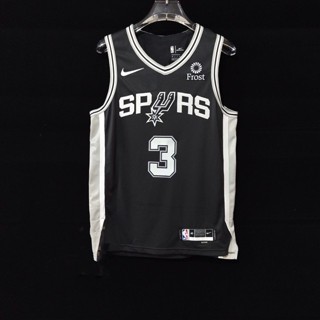 เสื้อกีฬาแขนสั้น ลายทีม NBA AU San Antonio Spurs No. 3 จอห์นสัน  197691