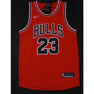 Chicago Bulls NO . ไม่ซ้ําใคร สําหรับผู้ชาย เสื้อกีฬาบาสเก็ตบอล ปักลาย Michael 23 [NBA jersey] สีแดง 164032