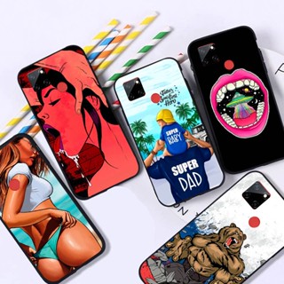 เคสโทรศัพท์ซิลิโคน TPU แบบนิ่ม กันกระแทก สําหรับ OPPO Realme C12 C25S C25 Narzo 20 30A Narzo30A