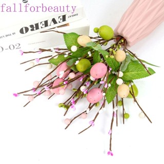 FALLFORBEAUTY แจกันต้นไม้ปลอม หลากสี แบบเรียบง่าย สําหรับตกแต่งบ้าน ห้องนั่งเล่น เทศกาล DIY