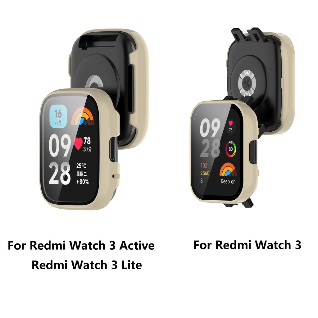 Others 32 บาท กระจกนิรภัยกันรอยหน้าจอ PC แบบเปลี่ยน สําหรับ Redmi Watch 3 Active Lite Watches