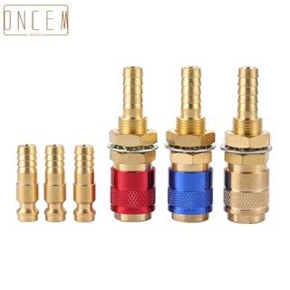 【ONCEMOREAGAIN】2x/set 6mm Water Cooled Quick-Connector For WP 9 17 18 26 TIG Welding Torch