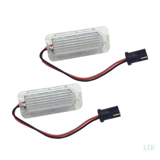 Lid ไฟป้ายทะเบียน LED 5D 6000K สําหรับ Focus 2 ชิ้น