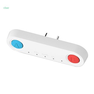 Char อะแดปเตอร์แปลงหูฟังบลูทูธ 5 0 สําหรับ Switch Lite