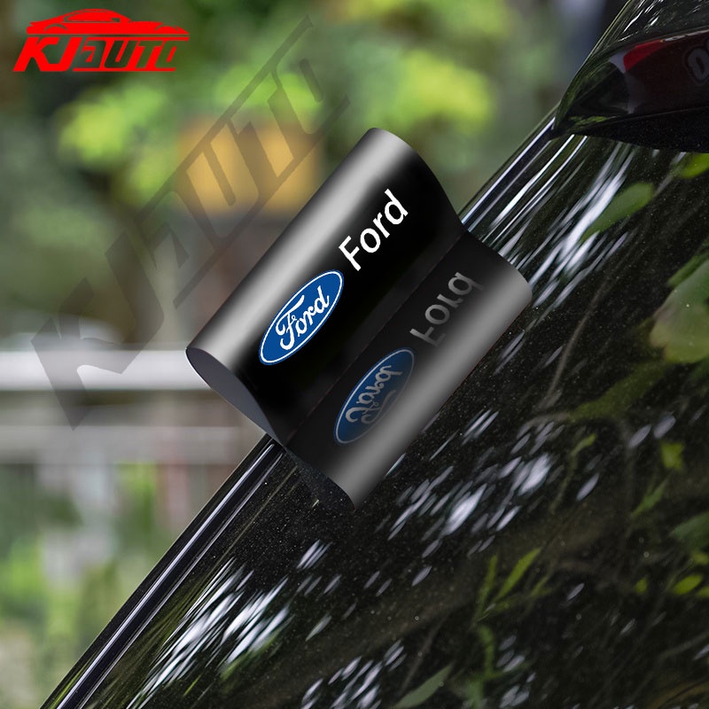 ใหม่ สติกเกอร์ฉลาก PVC ลาย Ford ติดประตูรถยนต์ สําหรับ Fiesta Ranger T6 T7 T8 T9 Focus Territory Everest Ecosport Ka Focus Fusion