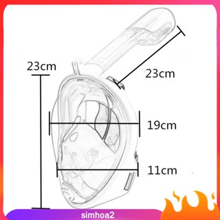 [Simhoa2] อุปกรณ์ดําน้ํา กันหมอก สําหรับผู้ใหญ่
