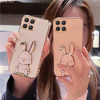 เคสโทรศัพท์ซิลิโคน แบบนิ่ม ลายกระต่ายน่ารัก มีป็อบอัพ สําหรับ Huawei Honor X7 X40 8X 9X X20 X30i X30 Max