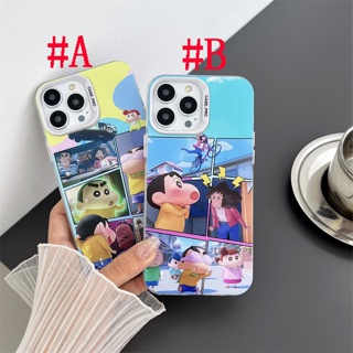 เคสแข็ง เคสไอโฟน iPhone 14 Pro Max iPhone 13 Pro Max iPhone 12 Pro Max iPhone 11 Cartoon Cute เครยอนชินจัง Crayon Shin Chan Hard Case