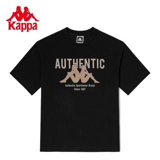 เสื้อยืดแขนสั้นลําลอง คอกลม พิมพ์ลาย Kappa Kappa สไตล์อเมริกัน สําหรับผู้ชาย และผู้หญิง