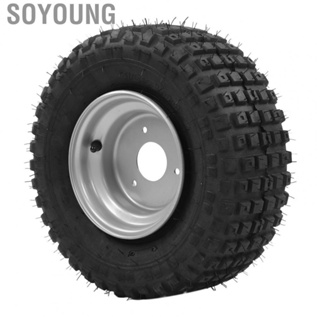 Soyoung Tire with Hub  Abrasion Resistant Explosionproof Reduce Noise 16x8‑7 Rubber for ATV UTV