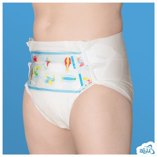 ABDL (ส่งจากประเทศไทย) ผ้าอ้อมผู้ใหญ่ Adult Diaper แบรนด์ ABUPreschool 1 ตัว