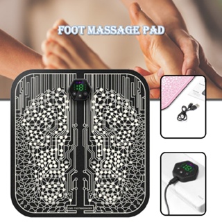 19 Level EMS Electric Foot Massager Pad Blood Circulation Muscle Stimulator Mat