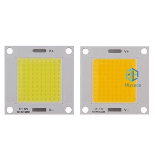 Dc12-14v 50W COB LED ชิปรวม แผงหลอดไฟ สําหรับ DIY ไฟสปอตไลท์ [Missece.th]