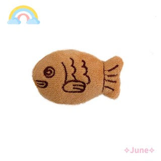 June Taiyaki เข็มกลัด เครื่องประดับแฟชั่น สําหรับติดเสื้อผ้า กระเป๋าเป้สะพายหลัง