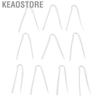 Keaostore Aid Tube Set R Type Safe PVC Prevent Earwax Amplifier for Replacement