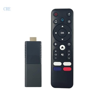 Cre Q3 2G+16G แท่งทีวี สีดํา สําหรับ Android10 TV Allwinner H313 ATV 5Ghz WIFI TV Box