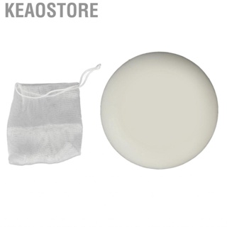 Keaostore Skin Whitening Soap   Nicotinamide Deep Cleansing Brightening Improve Darkness with Foaming Net for Travel Use
