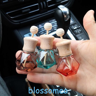 Blossomea น้ําหอมปรับอากาศในรถยนต์ แบบคลิปหนีบ กําจัดกลิ่น กระจายน้ํามันหอมระเหย