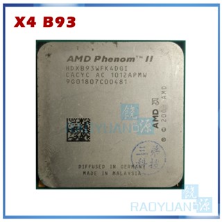 ซ็อกเก็ตโปรเซสเซอร์ CPU AMD Phenom II X4 B93 2.8 GHz Quad-Core HDXB93WFK4DGM AM3