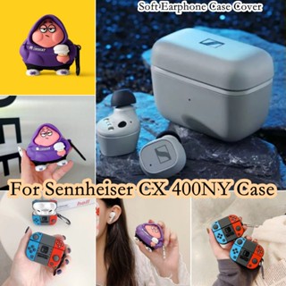 【Case Home】เคสหูฟัง แบบนิ่ม ลายการ์ตูน สําหรับ Sennheiser CX 400NY Sennheiser CX 400NY