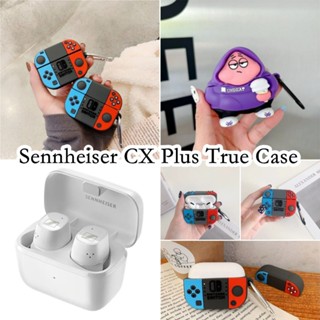 พร้อมส่ง!  สําหรับ Sennheiser CX Plus True Case รูปทรงสามมิติน่ารัก สําหรับ Sennheiser CX Plus True Casing เคสหูฟัง แบบนิ่ม