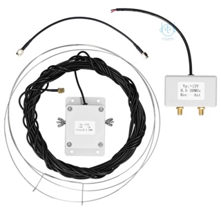 [mjia] Mla-30+ (plus) เสาอากาศคลื่นสั้น เสียงเบา พร้อมความถี่ 0.5-30 MHz