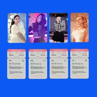 การ์ดเกม BLACKPINK BPTG JISOO JENNIE ROSE LISA PHOTOCARD ขนาดเล็กพิเศษ