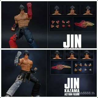 ของเล่นโมเดลฟิกเกอร์ทหาร JIN KAZAMA 1/12 ขนาด 6 นิ้ว พร้อมส่ง