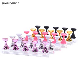 [jewelrybase] ชั้นวางเล็บปลอม อะคริลิค คริสตัล 1 ชุด