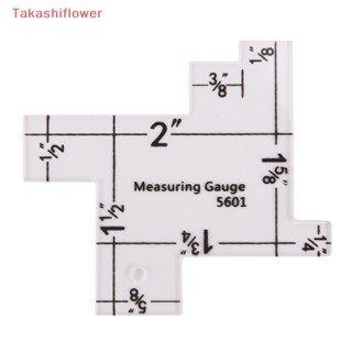 (Takashiflower) เกจวัดขนาด แบบพลาสติก 2 นิ้ว สําหรับเย็บผ้า 1 ชิ้น