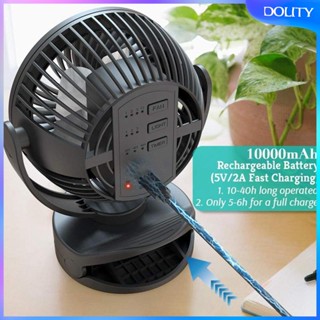 [dolity] พัดลมตั้งแคมป์กลางแจ้ง พร้อมไฟ แบบพกพา สําหรับชายหาด ตั้งแคมป์ บ้าน สํานักงาน