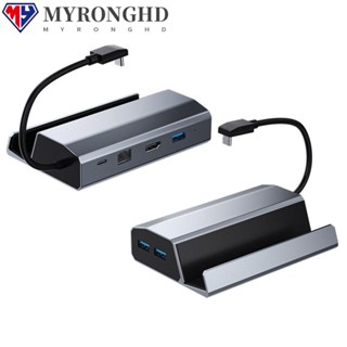 Myronghd อะแดปเตอร์แปลงวิดีโอ 4K อเนกประสงค์ สําหรับ Steam Deck USB Hub