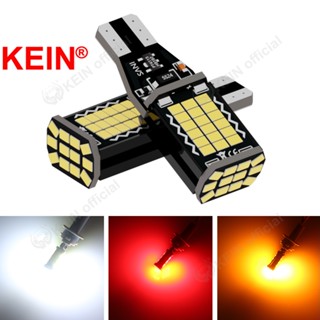 Kein ไฟเลี้ยว ไฟเบรกท้ายรถจักรยานยนต์ 48SMD T15 Led W16W 921 912 2016 สีขาว สีแดง สีเหลือง