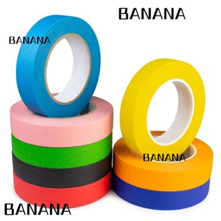 Banana1 เทปกระดาษวาชิ สีรุ้ง 15 มม.*12 ม. สําหรับตกแต่งจิตรกร 10 แพ็ค