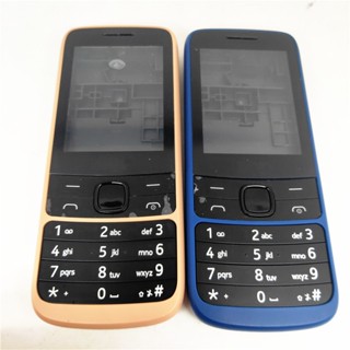 เคสโทรศัพท์มือถือ พร้อมปุ่มกดภาษาอังกฤษ แบบเปลี่ยน สําหรับ Nokia 225 4G 2020