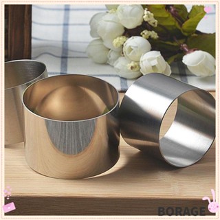 BORAGE DIY Mousse Ring Decorating Mini Round Stainless Steel Bakeware New Pastry Tool Mould Cake Mold