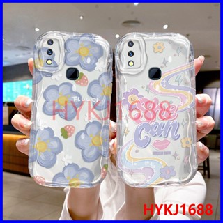 เคส Vivo V9 Younth เคส Vivo Y85 tpu ใส ครีม เคสนิ่ม สําหรับคู่รัก แฟชั่น เคสโทรศัพท์ NYW