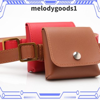 Melodygoods1 กระเป๋าหนังลําลอง คาดเข็มขัด สําหรับผู้หญิง