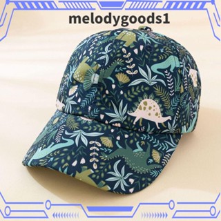 MELODYGOODS1 หมวกเบสบอล พิมพ์ลายการ์ตูนไดโนเสาร์ ป้องกันรังสียูวี แบบแห้งเร็ว เหมาะกับเดินชายหาด แฟชั่นฤดูร้อน สําหรับเด็ก