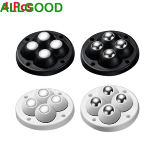 Allgoods ล้อลูกกลิ้ง หมุนได้ 360 องศา อุปกรณ์เสริม สําหรับสเก็ตบอร์ด 4 ชิ้น