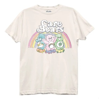 เสื้อยืดขายดีที่สุด เสื้อยืด หมีแคร์แบร์ (Care Bear)  OVERSIZE T-SHIRT 100%COTTON