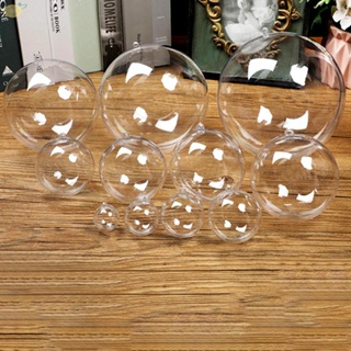 【VARSTR】Christmas Balls Home Décor Transparent Acrylic Acid Christmas 10 Pcs/Set