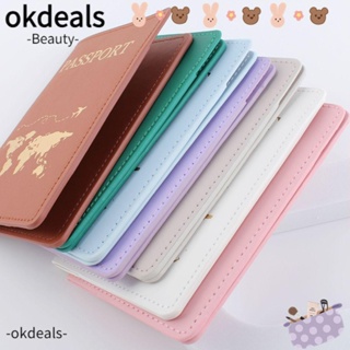 OKDEALS กระเป๋าใส่หนังสือเดินทาง สําหรับเดินทาง งานแต่งงาน