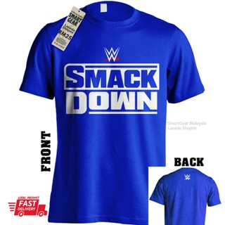 เสื้อยืด ผ้าฝ้าย พิมพ์ลายมวยปล้ํา WWE wwf ufc สําหรับผู้ชาย