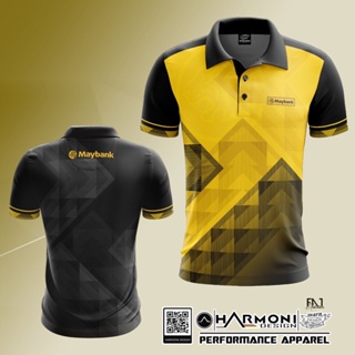 Baju BANK 3 Sublimation Tshirt Jersey Original เสื้อโปโลลําลอง สําหรับผู้ชาย