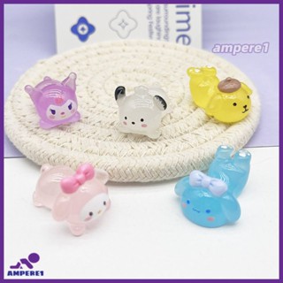 น่ารักสร้างสรรค์สามมิติส่องสว่าง Sanrio อุปกรณ์เรซิ่น Diy ครีมกาวกรณีโทรศัพท์มือถือเครื่องประดับขนาดเล็ก-AME1 -AME1
