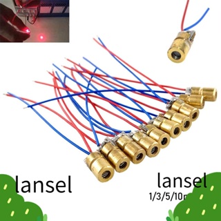 Lansel โมดูลไดโอดเลเซอร์ สีแดง 5 ล้านวัตต์ 1 3 5 10 ชิ้น