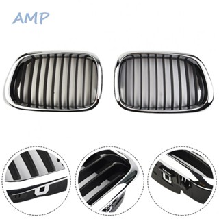 ⚡READYSTOCK⚡Replacement Front Chrome Silver outline Bumper For BMW E39 1998-2003 Grilles