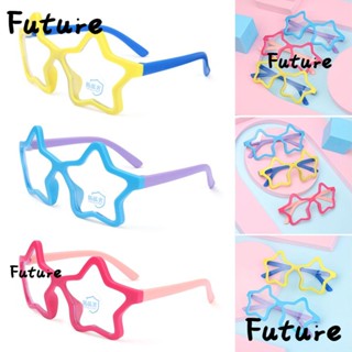 Future แว่นตา ป้องกันแสงสีฟ้า ลายดาวน่ารัก ใส่สบาย กรอบออปติคอล แฟชั่น สําหรับเด็กผู้ชาย และเด็กผู้หญิง