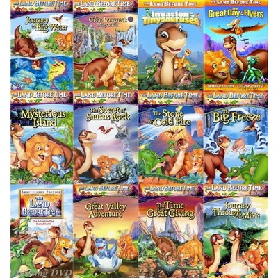 DVD The Land Before Time 1-14 ( 1988-2016 ) (เสียง ไทย/อังกฤษ ซับ อังกฤษ) หนัง ดีวีดี